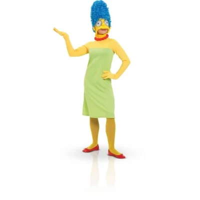 Afbeelding van The Simpsons Marge Simpson Deluxe Kostuum Volwassenen Maat L 42/44