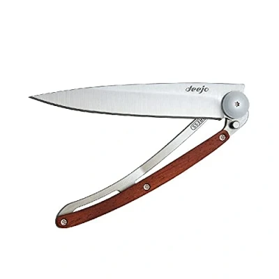 Afbeelding van deejo Wood vouwmes Rosenholz bruin