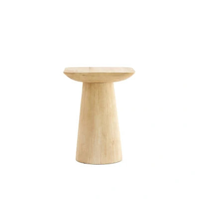 Afbeelding van Light&amp;living Bijzettafel 45x45x59 cm DEGO mat naturel