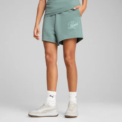 Image de Short 5&quot;taille haute ESS SCRIPT Femme