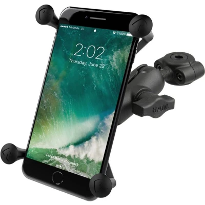 Afbeelding van Torque™ large smartphone motorspiegelset met X Grip RAM B 408 37 62 A UN10 Kort