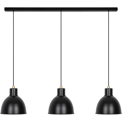 Afbeelding van Nordlux Pop hanglamp rail 3x E27 zwart