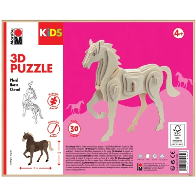 Afbeelding van Marabu 0317000000023 puzzel 3D 30 stuk(s) Fauna