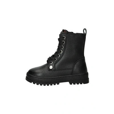 Afbeelding van IK KE Veterboots Meisjes Zwart Maat:28