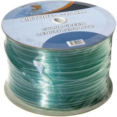 Afbeelding van Superfish groene luchtslang 4 6mm rol 200 mtr