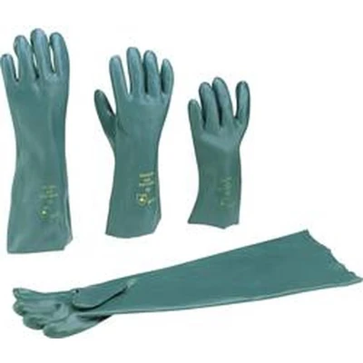 Afbeelding van Ekastu 381 635 Polyvinylchloride Chemicaliënhandschoen Maat (handschoen): 10, XL EN 374 1:2017 03/Typ A, 5:2017 03, 388:2017 01, 420:2010 03 DIN