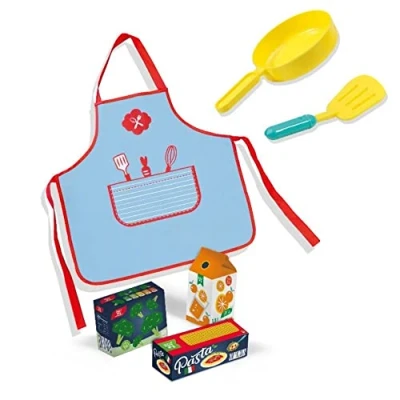 Afbeelding van SES Petits Pretenders Verkleedkledingset chef kok inclusief schort
