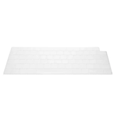 Afbeelding van kwmobile siliconen toetsenbordbeschermer QWERTY (Russisch) geschikt voor Apple Macbook Air 15 M3 2024 A3114 Keyboard cover in transparant