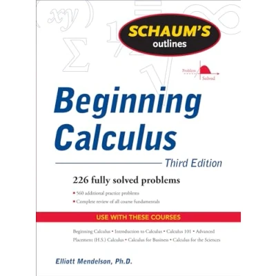 Afbeelding van Schaums Outline Of Beginning Calculus