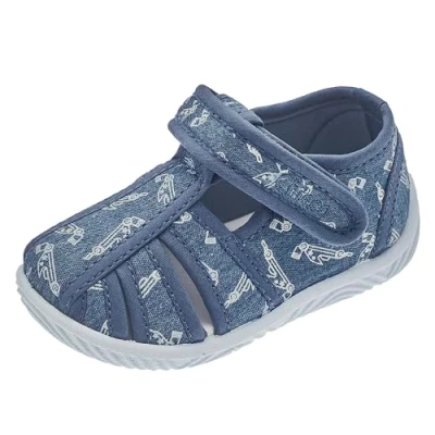 Afbeelding van Chicco Kinderpantoffel met klittenbandsluiting, Blauw (5), 29 EU, design in Italië, (5)