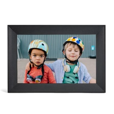 Afbeelding van Aura Frames Carver Digital photo frame 25.7 cm 10.1 inch 1280 x 800 Pixel Black