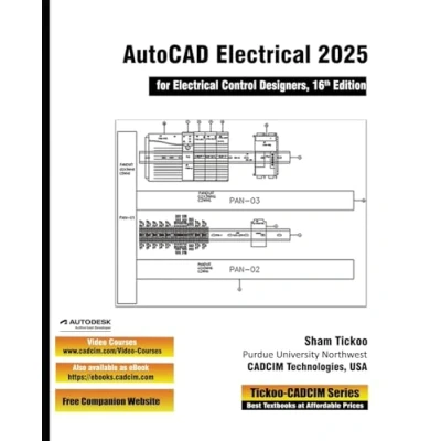 Afbeelding van AutoCAD Electrical 2025 for Control Designers, 16th Edition