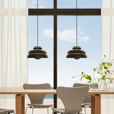 Afbeelding van FRITZ HANSEN Concert P1 hanglamp zwart 32cm