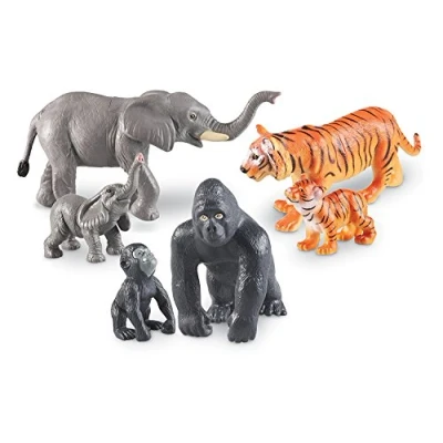 Afbeelding van Enorme jungledieren moeders en baby&#039;s van Learning Resources