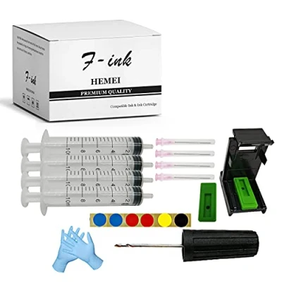 Afbeelding van F ink Navulgereedschap compatibel voor 545XL 546XL 510XL 511XL 512XL 513XL PG CL 545 546 inktpatronen