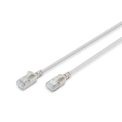 Afbeelding van Digitus DK 1632 A 003S netwerkkabel Grijs 0,3 m Cat6a F/FTP (FFTP)