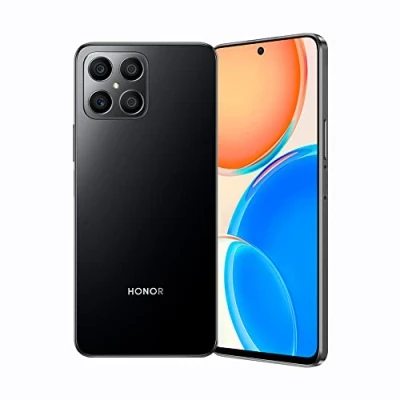Afbeelding van Honor X8 Android smartphone, 6,7 inch mobiele telefoon, 6 + 128 GB, 90 Hz, dual SIM met 64 MP quad camera, zwart, zwart