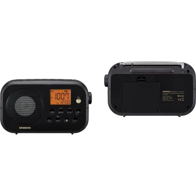 Afbeelding van Sangean PR D12 BT Radio Middengolf, VHF (FM) Bluetooth Zwart
