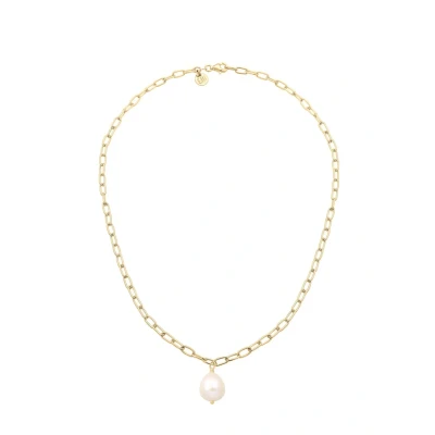 Afbeelding van Elli Classic Chain Ketting goldcoloured, Dames, Maat: 45, Gold coloured