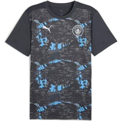 Afbeelding van Puma MCFC Prematch Fanartikel, Heren, Maat: Small, Strong gray/cool light gray