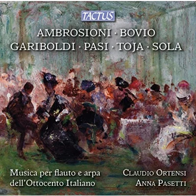 Afbeelding van Claudio Ortensi &amp; Anna Pasetti Musica Per Flauto E Arpa Dell&#039;ottocento Italiano (CD)