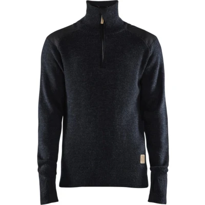 Afbeelding van Blaklader Wollen sweater 4630 1071 Donkergrijs/Zwart S