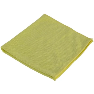 Afbeelding van Microvezeldoek Prof gebreid geel ca. 310 grams set 5 stuks 40x38cm