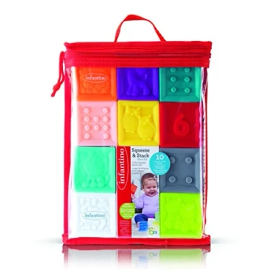 Afbeelding van Infantino Squeeze &amp; Stack Blokken BK 206711