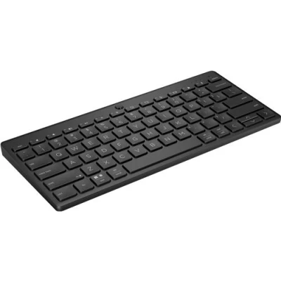 Afbeelding van HP 350 Compact Multi Device Toetsenbord draadloos Bluetooth 5.2 Frans zwart herbruikbare verpakking