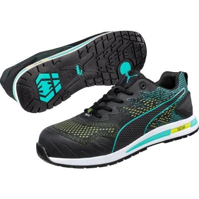 Afbeelding van PUMA Vivid Green Heart S1P veiligheidsschoen laag (zwart) 901 11808 9936 47
