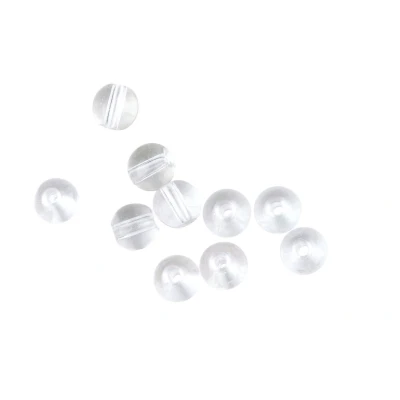 Afbeelding van Spro Round Glass Beads Clear Diamond (10 pcs) 4mm