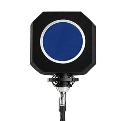 Afbeelding van Professioneel microfoonscherm voor studio, akoestisch filter, microfoon desktopopname, ruisonderdrukking, isolatieschuim ter vermindering van lawaai en reflecties
