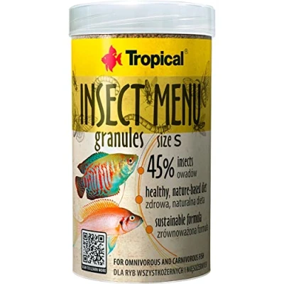 Afbeelding van Tropical Insect Menu Granulaat 250ml Aquarium Visvoer