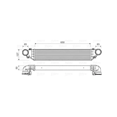 Afbeelding van Valeo Interkoeler 817760