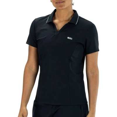 Afbeelding van SJENG SPORTS hyacinth polo Tennis korte mouw dames Blauw