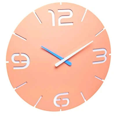 Afbeelding van TFA Dostmann 60.3536.16 Wandklok Zendergestuurd 35 cm x 3.5 Roze