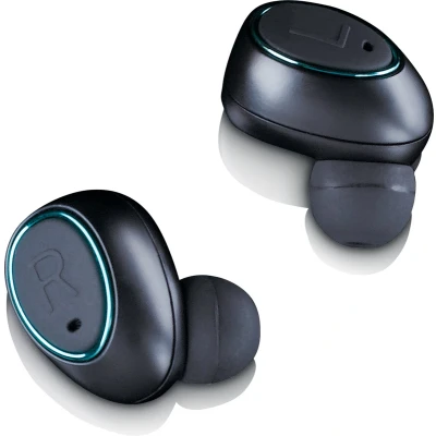 Afbeelding van Lenco EPB 410BK Bluetooth® IPX4 TWS Earphone met powerbank Zwart Black