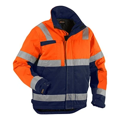 Afbeelding van Blaklader Winterjas High Vis 4862 1811 Oranje/Marineblauw
