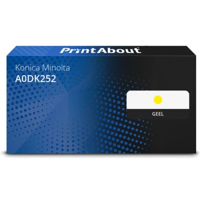 Afbeelding van Huismerk Konica Minolta A0DK252 Toner Geel
