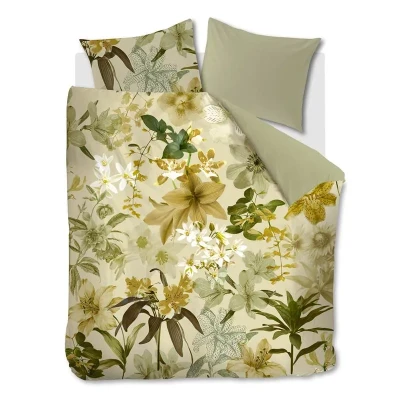 Afbeelding van Beddinghouse Kiley dekbedovertrek Lits Jumeaux 240x200/220 Groen