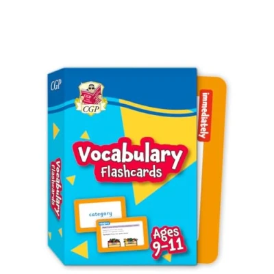 Afbeelding van CGP KS2 Activity Books and Cards Vocabulary Flashcards for Ages 9 11