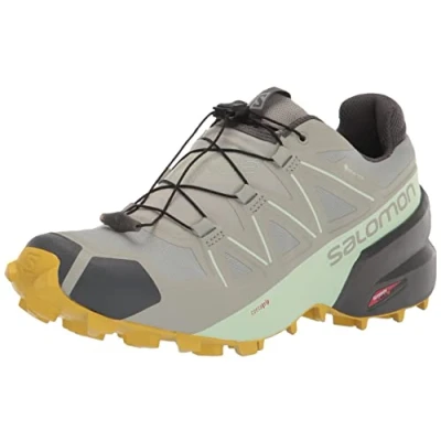 Afbeelding van SALOMON SPEEDCROSS GORE TEX Trailrunning schoenen voor dames, Wrought Iron / Spray Antiek Moss