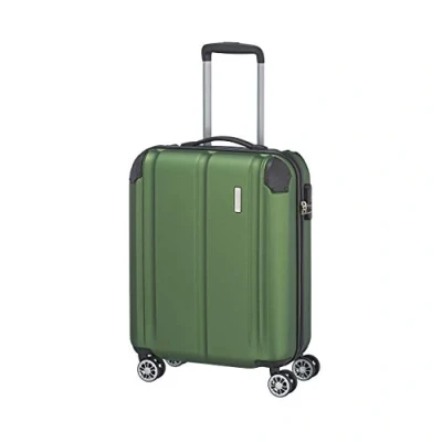 Afbeelding van Travelite City 4 Wiel Trolley S green Harde Koffer