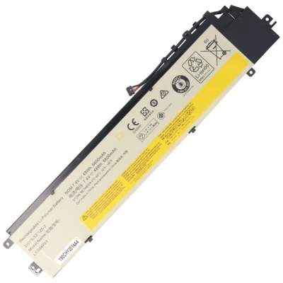 Afbeelding van Accu geschikt voor Lenovo Erazer Y40, Li Polymer, 7.4V, 6600mAh, 48.8Wh, ingebouwd, zonder gereedschap
