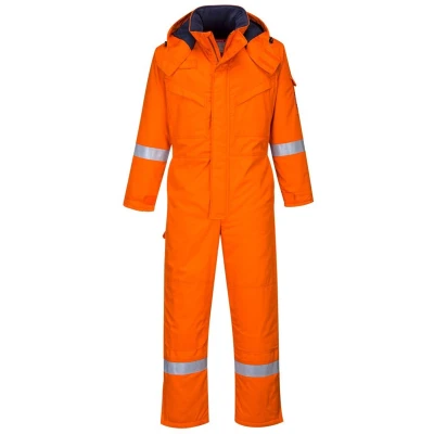 Afbeelding van Winteroverall Vlamvertragende Antistatische FR53 Oranje Portwest