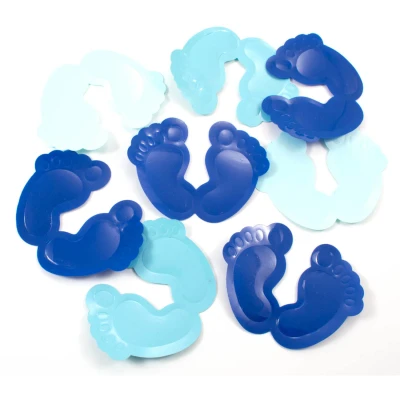 Image de Table confettis XL pieds bleus 14 grammes