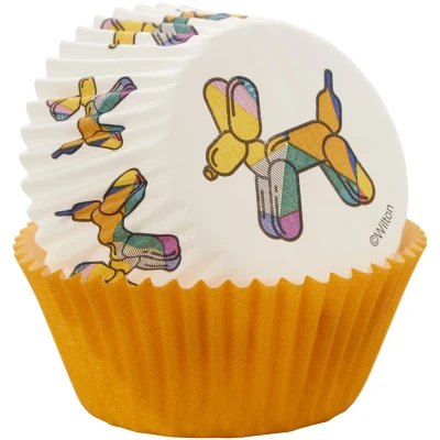 Afbeelding van Wilton Baking Cups Ballonhondje 75 Stuks Cupcake en Muffin Vormpjes