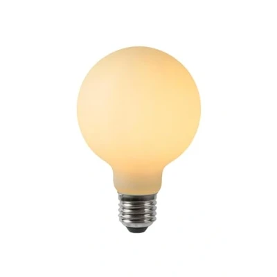 Afbeelding van Lucide G80 Filament lamp Ø 8 cm LED Dimb. E27 1x4,9W 2700K Opaal