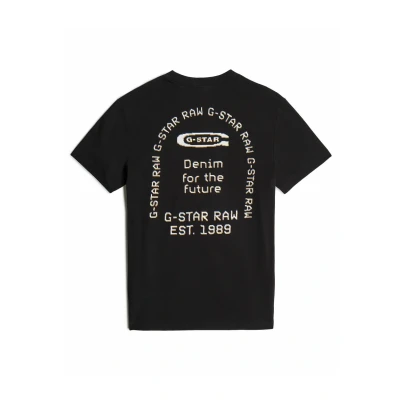 Afbeelding van G STAR Tshirt print, Heren, Maat: Small, Black