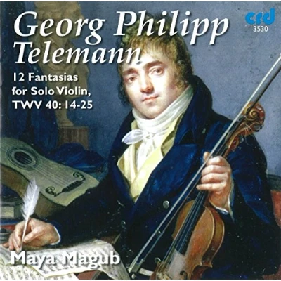 Afbeelding van 12 Fantasias For Solo Violin Twv 40:14 25